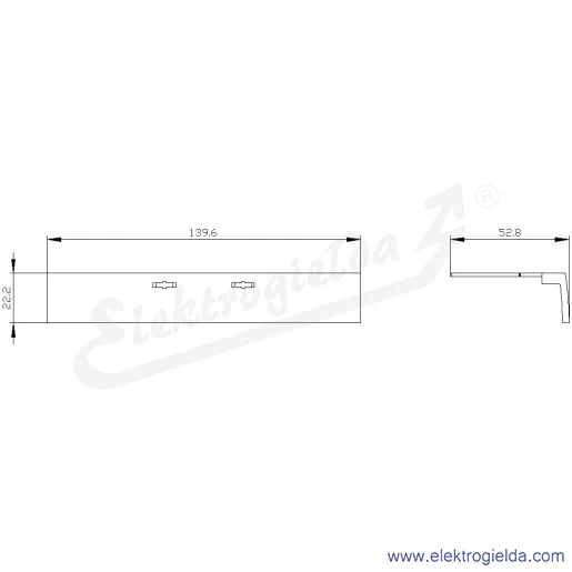 Rysunek wymiarowy Rysunek wymiarowy