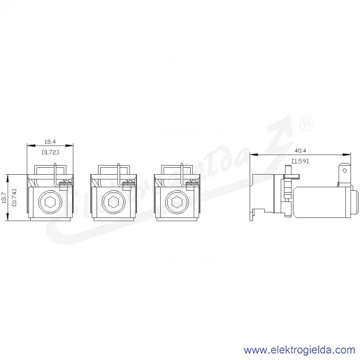 Rysunek wymiarowy Rysunek wymiarowy