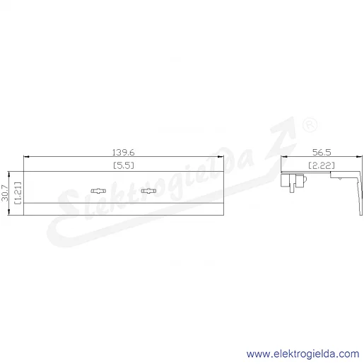 Rysunek wymiarowy Rysunek wymiarowy