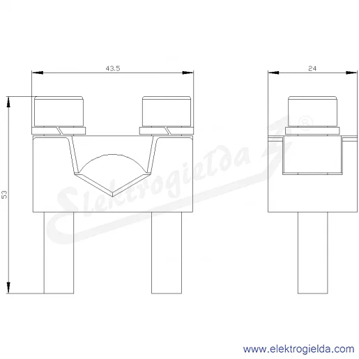 Rysunek wymiarowy Rysunek wymiarowy