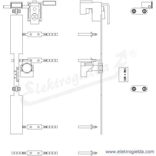 Rysunek wymiarowy Rysunek wymiarowy