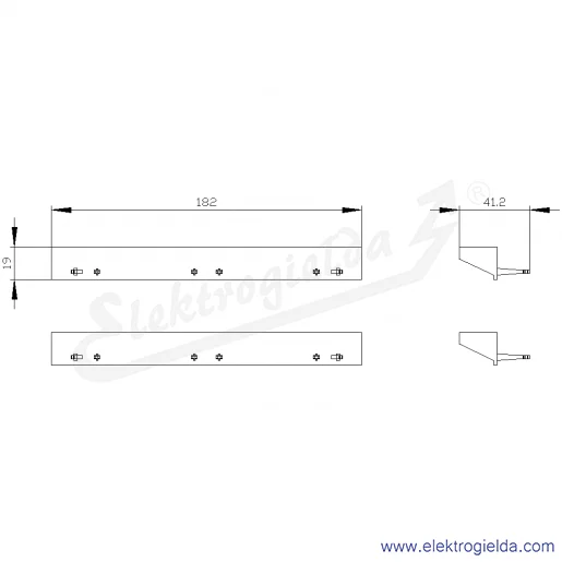 Rysunek wymiarowy Rysunek wymiarowy