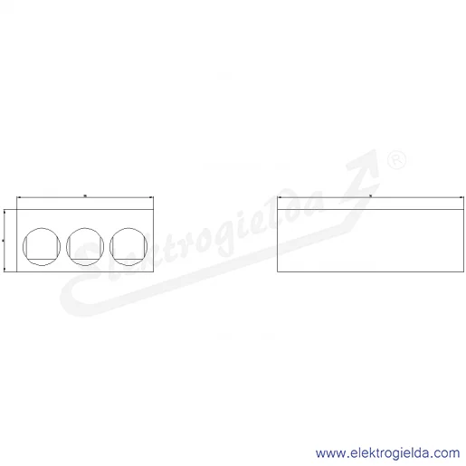 Rysunek wymiarowy Rysunek wymiarowy