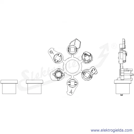 Rysunek wymiarowy Rysunek wymiarowy