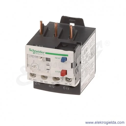 Przekaźnik termiczny LRD08, 2,5-4 Przekaźnik termiczny LRD08, 2,5-4