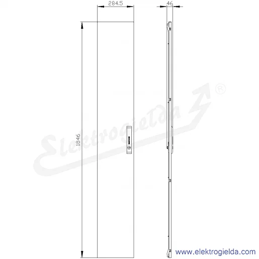 Rysunek wymiarowy Rysunek wymiarowy