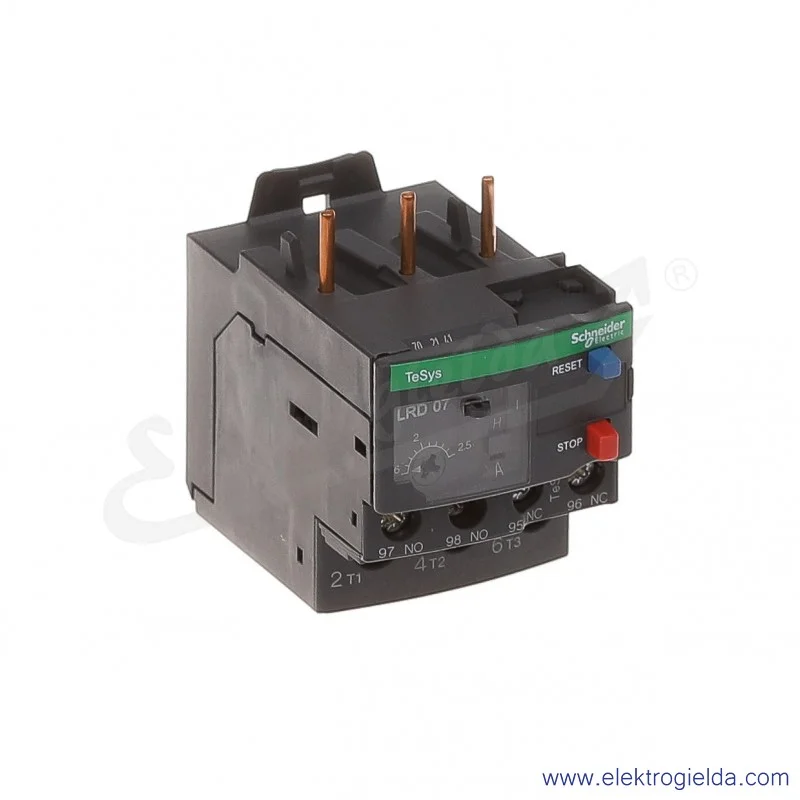 Przekaźnik termiczny LRD07, 1,6-2,5 Przekaźnik termiczny LRD07, 1,6-2,5