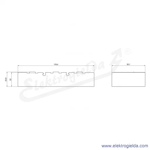 Rysunek wymiarowy Rysunek wymiarowy