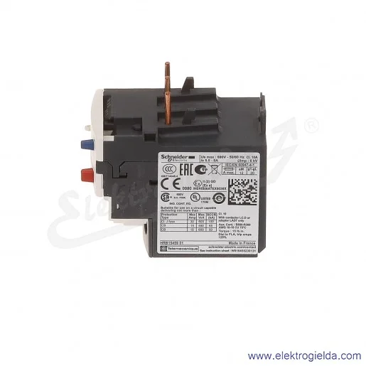 Przekaźnik termiczny LRD12, 5,5-8A Przekaźnik termiczny LRD12, 5,5-8A