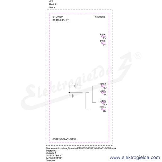 Schemat obwodu Schemat obwodu