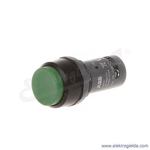 Przycisk CP3-10G-11 wystający zielony 1NO+1NC monostabilny Przycisk CP3-10G-11 wystający zielony 1NO+1NC monostabilny