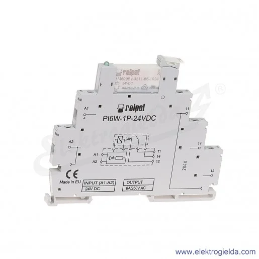 PIR6W-1P-24VDC-01 (SZARE) (CE) PIR6W-1P-24VDC-01 (SZARE) (CE)