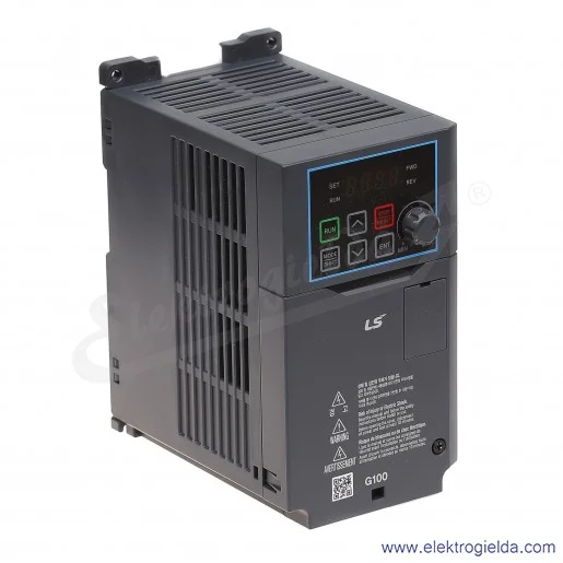 Falownik LSLV0015M100-1EOFNA 1,5 kW 230V 1F skalarny Falownik LSLV0015M100-1EOFNA 1,5 kW 230V 1F skalarny