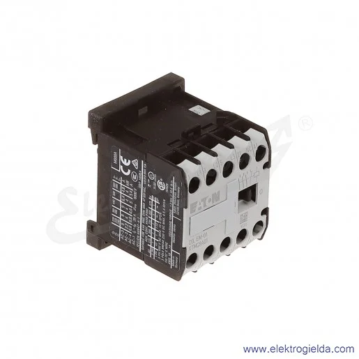 Stycznik DILEM-01(24V50/60HZ) 3P+1NC 4kW 9A Us 24VAC Stycznik DILEM-01(24V50/60HZ) 3P+1NC 4kW 9A Us 24VAC