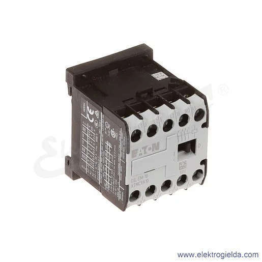 Stycznik DILEM-10(110V50HZ,120V60HZ) 3P+1NO 4kW 9A Us 110VAC Stycznik DILEM-10(110V50HZ,120V60HZ) 3P+1NO 4kW 9A Us 110VAC