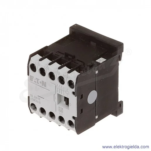 Stycznik DILEM-10(110V50HZ,120V60HZ) 3P+1NO 4kW 9A Us 110VAC Stycznik DILEM-10(110V50HZ,120V60HZ) 3P+1NO 4kW 9A Us 110VAC