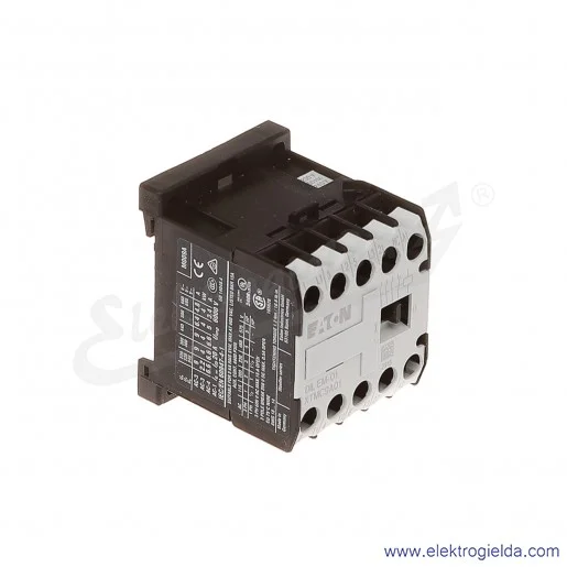 Stycznik DILEM-01(230V50HZ,240V60HZ) 3P+1NC 4kW 9A Us 230VAC Stycznik DILEM-01(230V50HZ,240V60HZ) 3P+1NC 4kW 9A Us 230VAC