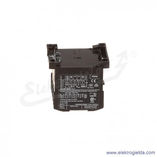 Stycznik DILEM-01(230V50HZ,240V60HZ) 3P+1NC 4kW 9A Us 230VAC Stycznik DILEM-01(230V50HZ,240V60HZ) 3P+1NC 4kW 9A Us 230VAC