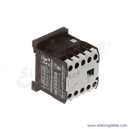 Stycznik DILEM-10(230V50HZ,240V60HZ) 3P+1NO 4kW 9A Us 230VAC Stycznik DILEM-10(230V50HZ,240V60HZ) 3P+1NO 4kW 9A Us 230VAC