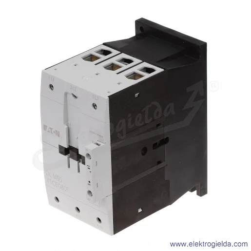 Stycznik DILM80(230V50HZ,240V60HZ) 3P 37kW 80A Us 230VAC Stycznik DILM80(230V50HZ,240V60HZ) 3P 37kW 80A Us 230VAC