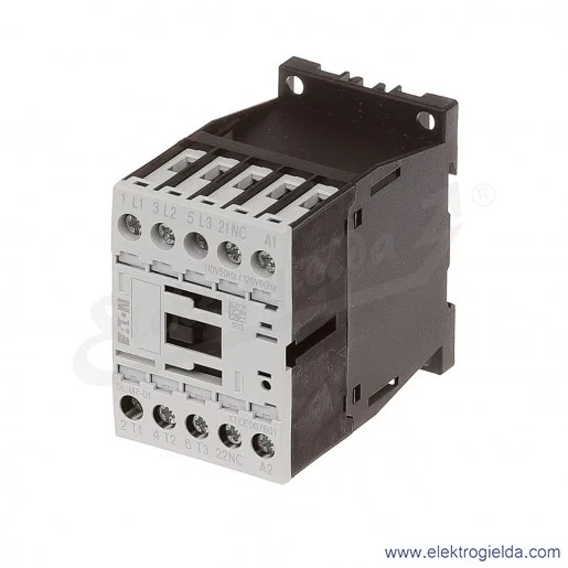 Stycznik DILM7-01(110V50HZ,120V60HZ) 3P+1NC 3kW 7A Us 110VAC Stycznik DILM7-01(110V50HZ,120V60HZ) 3P+1NC 3kW 7A Us 110VAC