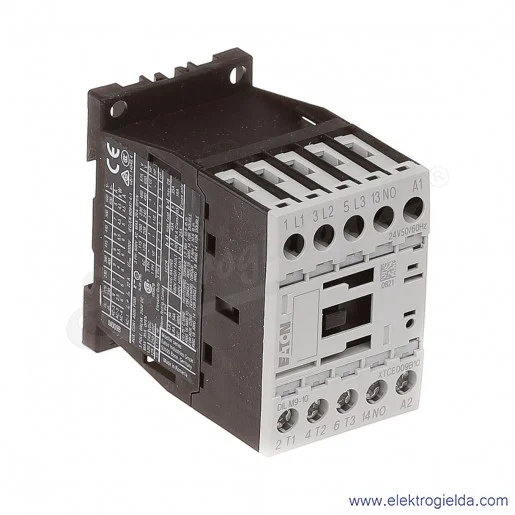 Stycznik DILM9-10(24V50/60HZ) 3P+1NO 4kW 9A Us 24VAC Stycznik DILM9-10(24V50/60HZ) 3P+1NO 4kW 9A Us 24VAC