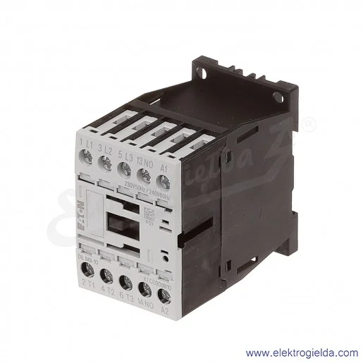 Stycznik DILM9-10(230V50HZ,240V60HZ) 3P+1NO 4kW 9A Us 230VAC Stycznik DILM9-10(230V50HZ,240V60HZ) 3P+1NO 4kW 9A Us 230VAC