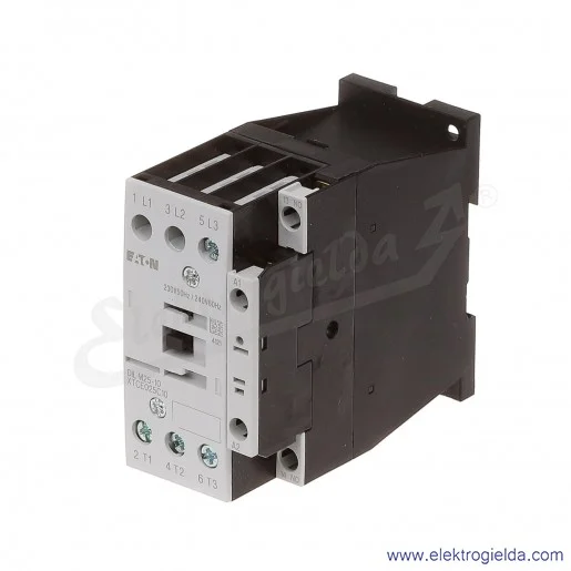 Stycznik DILM25-10(230V50HZ,240V60HZ) 3P+1NO 11kW 25A Us 230VAC Stycznik DILM25-10(230V50HZ,240V60HZ) 3P+1NO 11kW 25A Us 230VAC