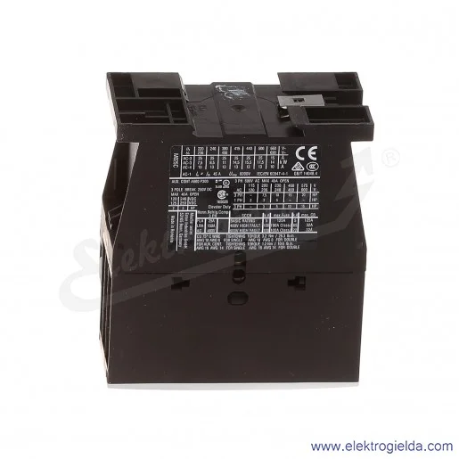 Stycznik DILM25-10(230V50HZ,240V60HZ) 3P+1NO 11kW 25A Us 230VAC Stycznik DILM25-10(230V50HZ,240V60HZ) 3P+1NO 11kW 25A Us 230VAC