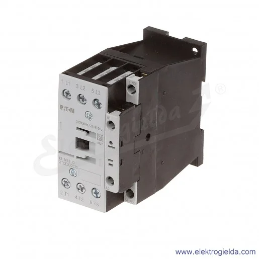 Stycznik DILM32-10(230V50HZ,240V60HZ) 3P+1NO 15kW 32A Us 230VAC Stycznik DILM32-10(230V50HZ,240V60HZ) 3P+1NO 15kW 32A Us 230VAC