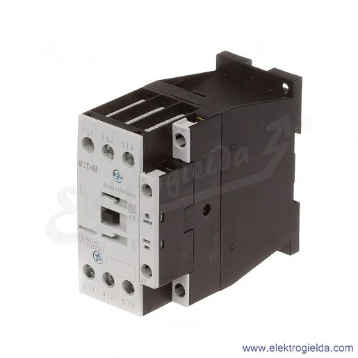 Stycznik DILM32-01(110V50HZ,120V60HZ) 3P+1NC 15kW 32A Us 110VAC Stycznik DILM32-01(110V50HZ,120V60HZ) 3P+1NC 15kW 32A Us 110VAC