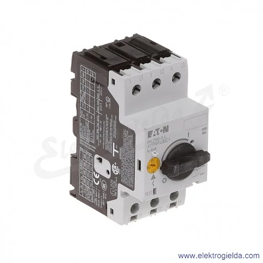 Wyłącznik silnikowy PKZM0-0,4A 3P 0,09kW 0,25-0,4A Wyłącznik silnikowy PKZM0-0,4A 3P 0,09kW 0,25-0,4A