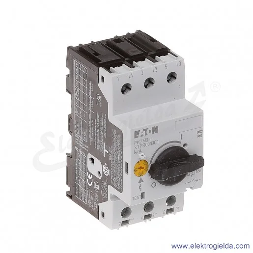 Wyłącznik silnikowy PKZM0-1 3P 0,25kW 0,63-1,0A Wyłącznik silnikowy PKZM0-1 3P 0,25kW 0,63-1,0A