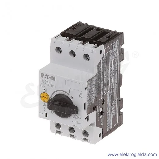 Wyłącznik silnikowy PKZM0-1 3P 0,25kW 0,63-1,0A Wyłącznik silnikowy PKZM0-1 3P 0,25kW 0,63-1,0A