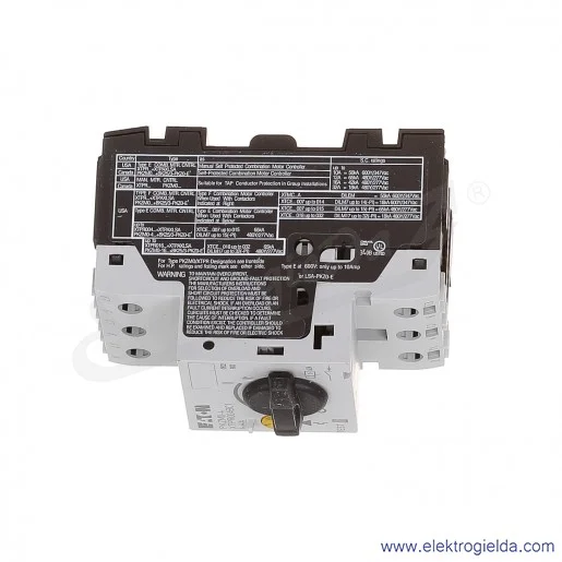 Wyłącznik silnikowy PKZM0-4 3P 1,5kW 2,5-4A Wyłącznik silnikowy PKZM0-4 3P 1,5kW 2,5-4A