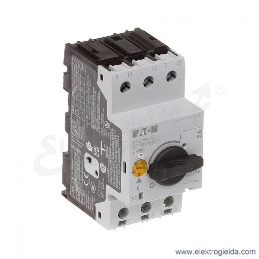 Wyłącznik silnikowy PKZM0-2,5 3P 0,75kW 1,6-2,5A Wyłącznik silnikowy PKZM0-2,5 3P 0,75kW 1,6-2,5A