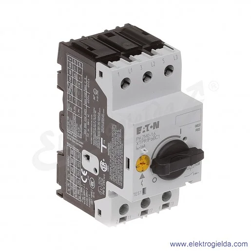 Wyłącznik silnikowy PKZM0-1,6 3P 0,37kW 1-1,6A Wyłącznik silnikowy PKZM0-1,6 3P 0,37kW 1-1,6A