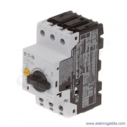 Wyłącznik silnikowy PKZM0-1,6 3P 0,37kW 1-1,6A Wyłącznik silnikowy PKZM0-1,6 3P 0,37kW 1-1,6A