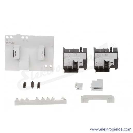 Łącznik PKZM0-XRM12 stycznika DILM7-15 z wyłącznikiem silnikowym PKZM0 L/P Łącznik PKZM0-XRM12 stycznika DILM7-15 z wyłącznikiem silnikowym PKZM0 L/P