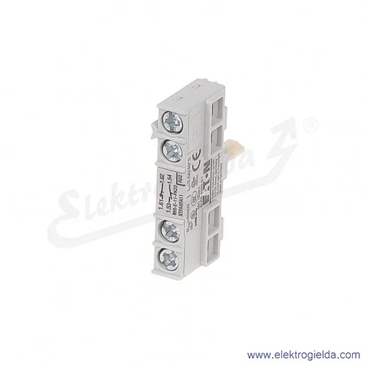 Styki pomocnicze NHI-E-11-PKZ0 czołowe 1NO+1NC do PKZM0 Styki pomocnicze NHI-E-11-PKZ0 czołowe 1NO+1NC do PKZM0