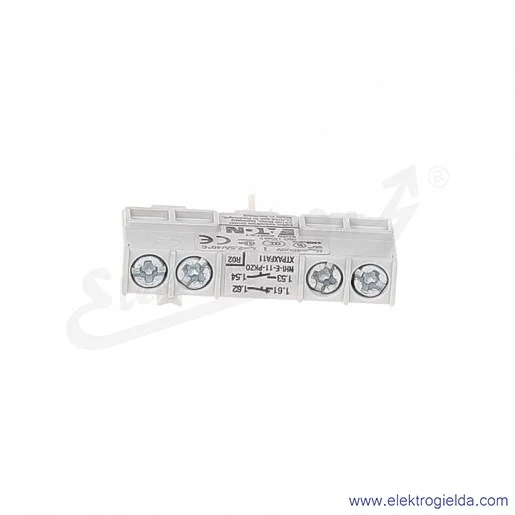 Styki pomocnicze NHI-E-11-PKZ0 czołowe 1NO+1NC do PKZM0 Styki pomocnicze NHI-E-11-PKZ0 czołowe 1NO+1NC do PKZM0