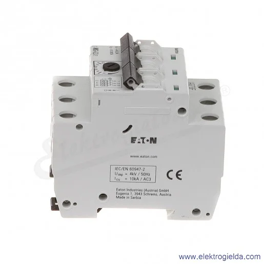 Wyłącznik silnikowy Z-MS-6,3/3 3P 2,2kW 4-6,3A Wyłącznik silnikowy Z-MS-6,3/3 3P 2,2kW 4-6,3A