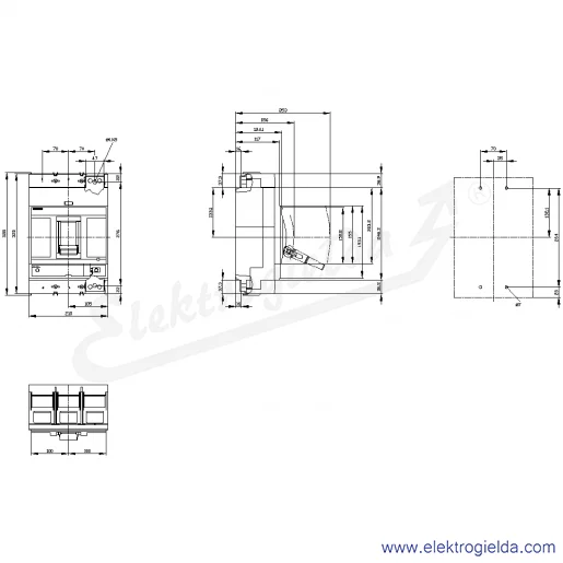 Rysunek wymiarowy Rysunek wymiarowy
