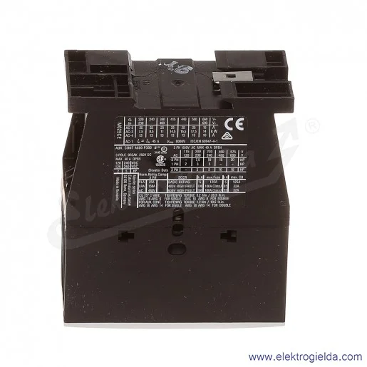 Stycznik DILM25-10-EA(230V50HZ,240V60HZ) 3P+1NO 11kW 25A Us 230VAC Stycznik DILM25-10-EA(230V50HZ,240V60HZ) 3P+1NO 11kW 25A Us 230VAC