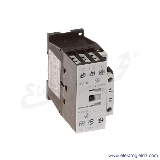 Stycznik DILM32-10-EA(230V50HZ,240V60HZ) 3P+1NO 15kW 32A Us 230VAC Stycznik DILM32-10-EA(230V50HZ,240V60HZ) 3P+1NO 15kW 32A Us 230VAC