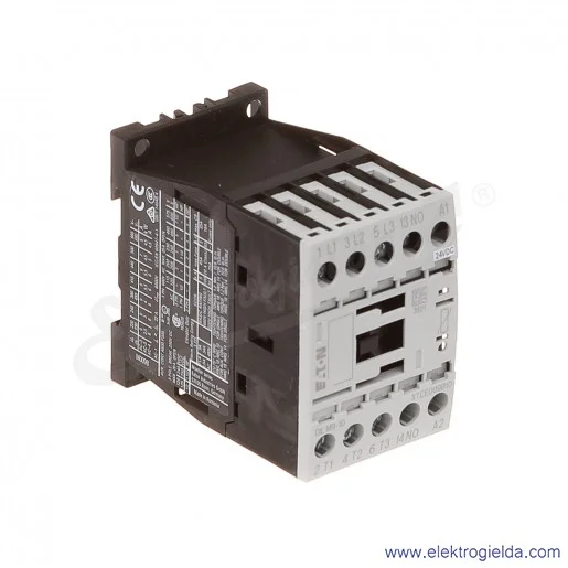 Stycznik DILM9-10-EA(24VDC) 3P+1NO 4kW 9A Us 24VDC Stycznik DILM9-10-EA(24VDC) 3P+1NO 4kW 9A Us 24VDC