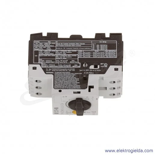 Wyłącznik silnikowy PKZM0-0,63-EA 3P 0,12kW 0,4-0,63A Wyłącznik silnikowy PKZM0-0,63-EA 3P 0,12kW 0,4-0,63A