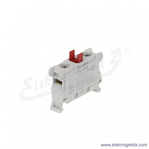 Styk LPX CB01 NC do kasety
Styk LPX CB01 NC do kasety