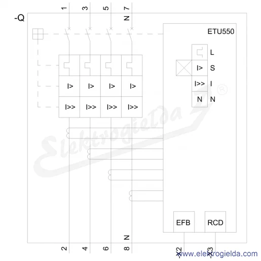 Schemat obwodu Schemat obwodu