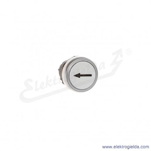 Przycisk główka LPC B1148 biały z symbolem STRZAŁKA, kryty, samoczynny powrót Przycisk główka LPC B1148 biały z symbolem STRZAŁKA, kryty, samoczynny powrót
